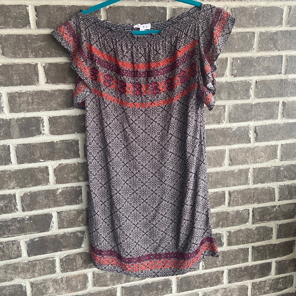 Off shoulder sundress